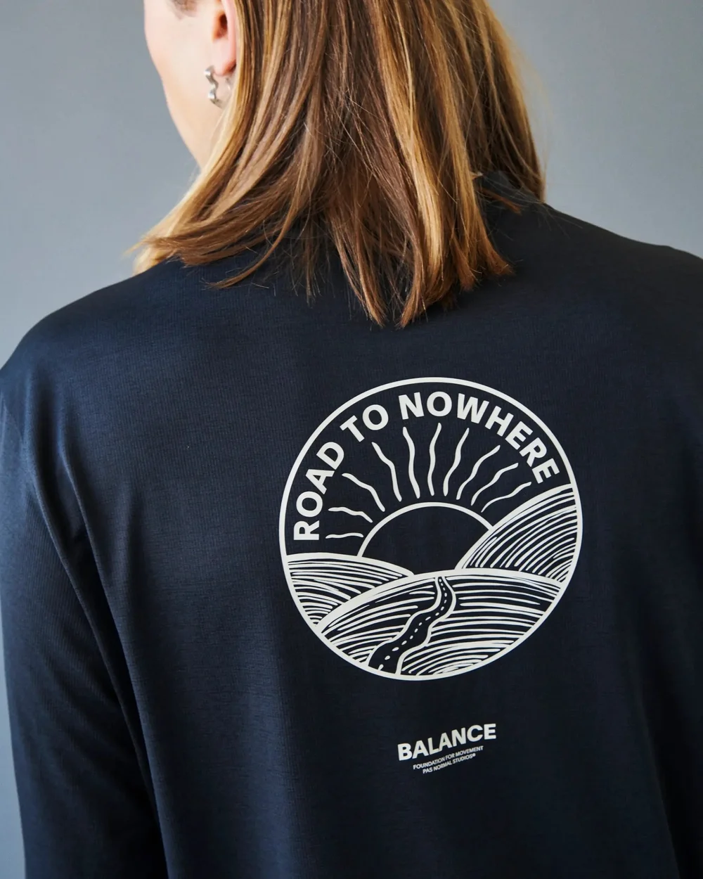 PAS NORMAL STUDIOS Balance Long Sleeve T-Shirt Black Men — Cycle